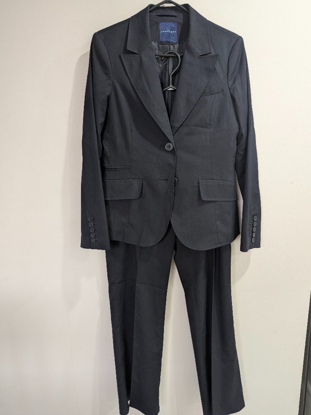 Smart Set women's Size 11 Formal Suit Set Straight Leg Trousers Blazer 2-PC